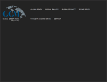 Tablet Screenshot of globalgroupmedia.com